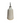 Large Oil Bottle in White on X Speckled